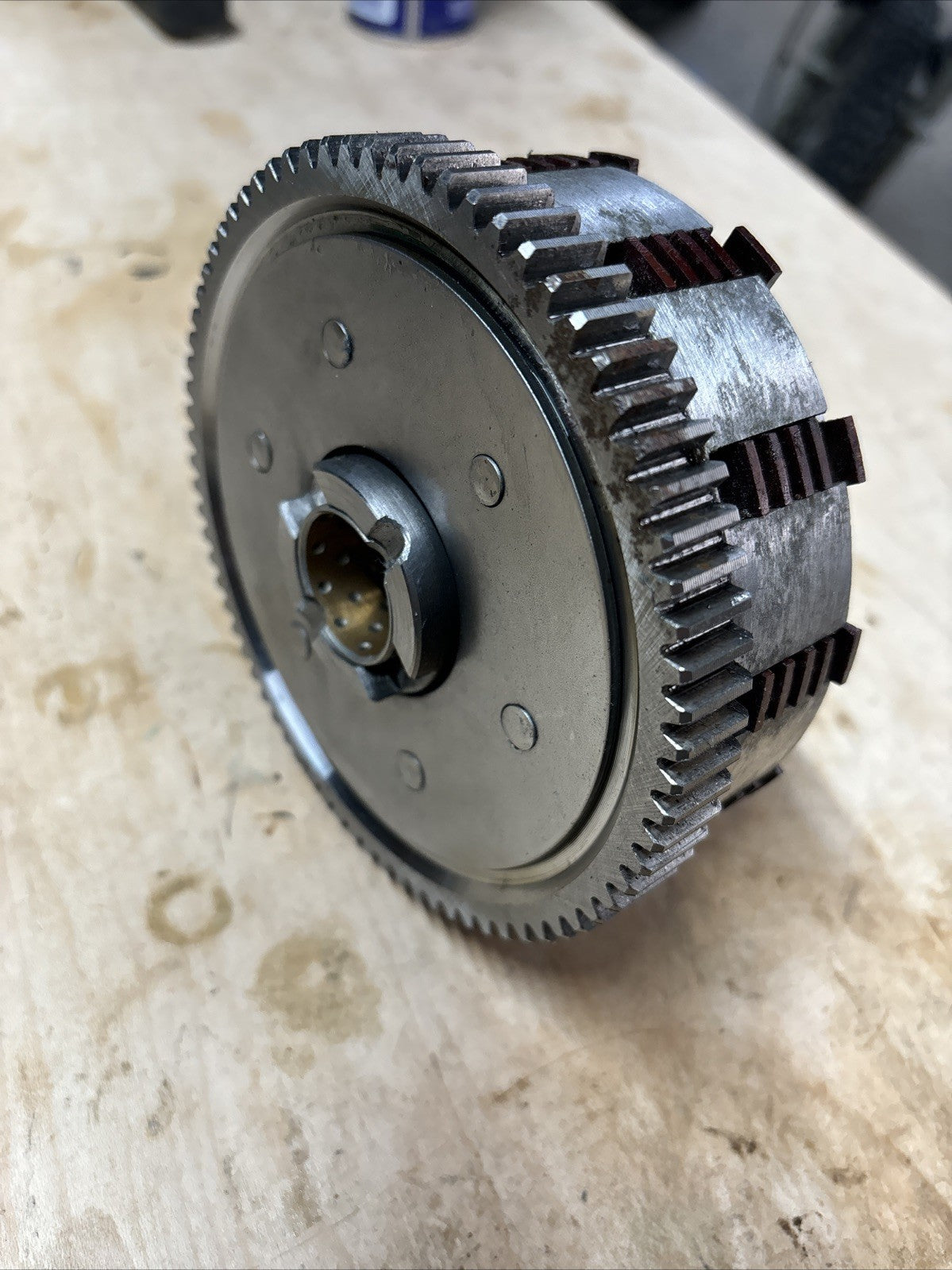 1974 KAWASAKI F7 175 Enduro Complete Clutch Assembly OEM Genuine