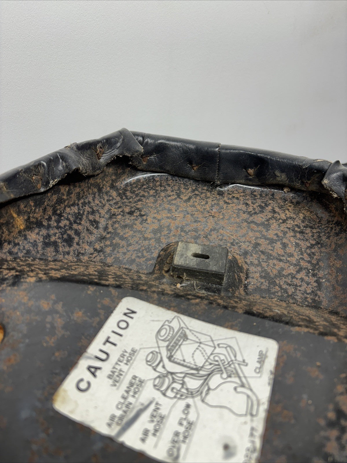 1976 Kawasaki KZ400 Seat Cushion Cover Pan Saddle Ltd Style