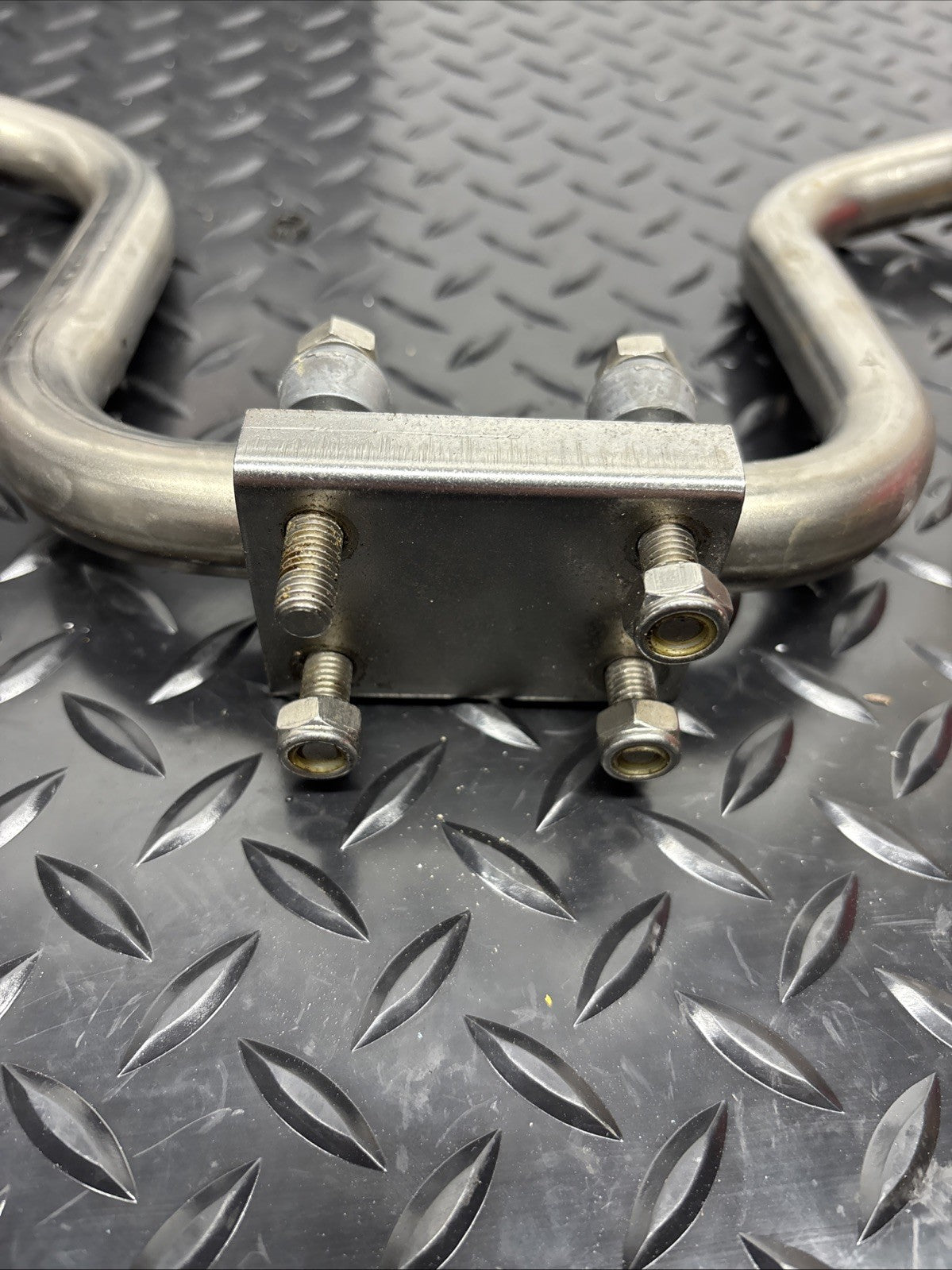 1989 Sea Doo Sp 587 Handlebars Handle Bar Steering Mount Clamps Seadoo