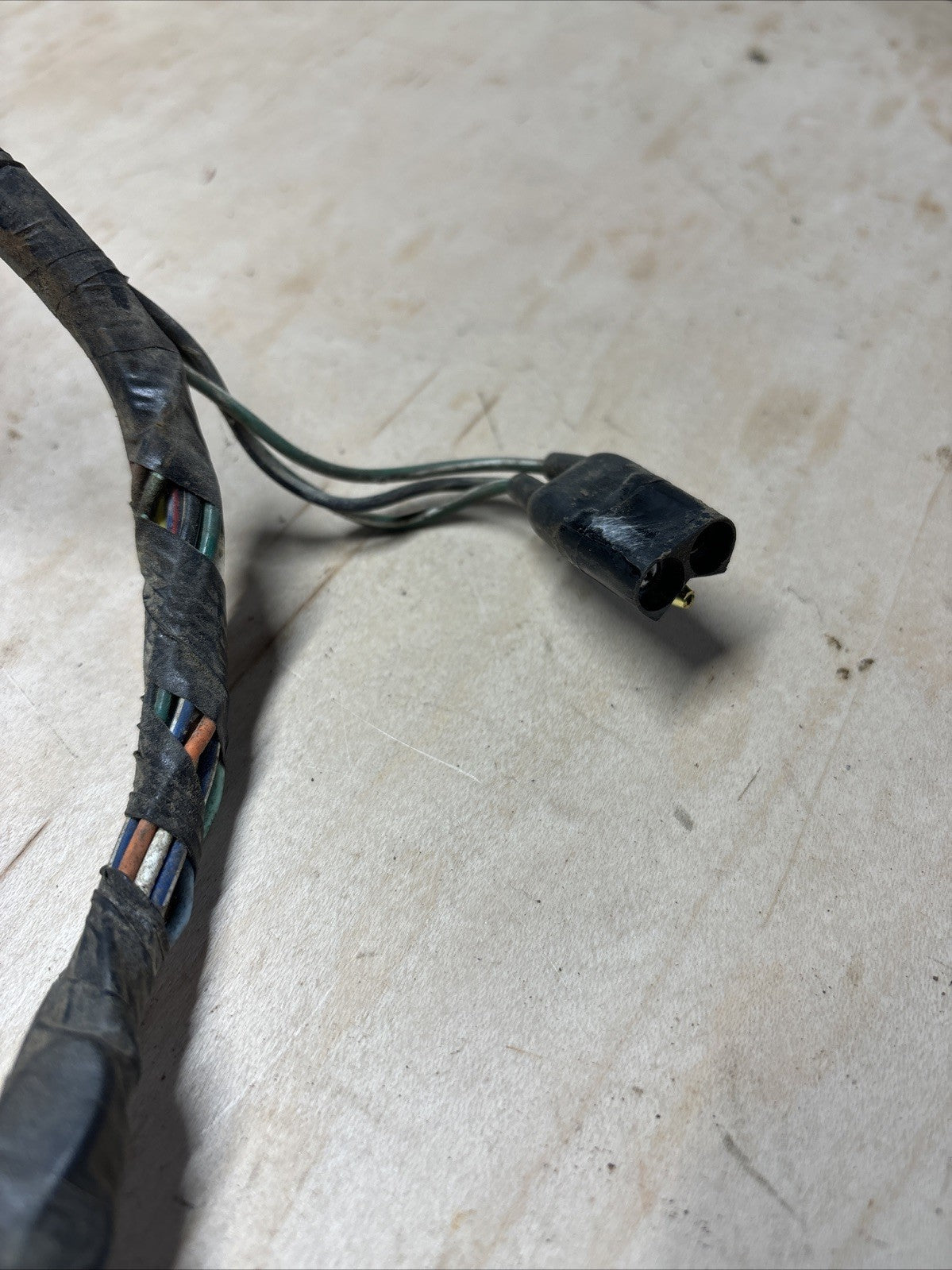1974 Kawasaki F7 175 Enduro Main Wiring Harness Electrical System Loom