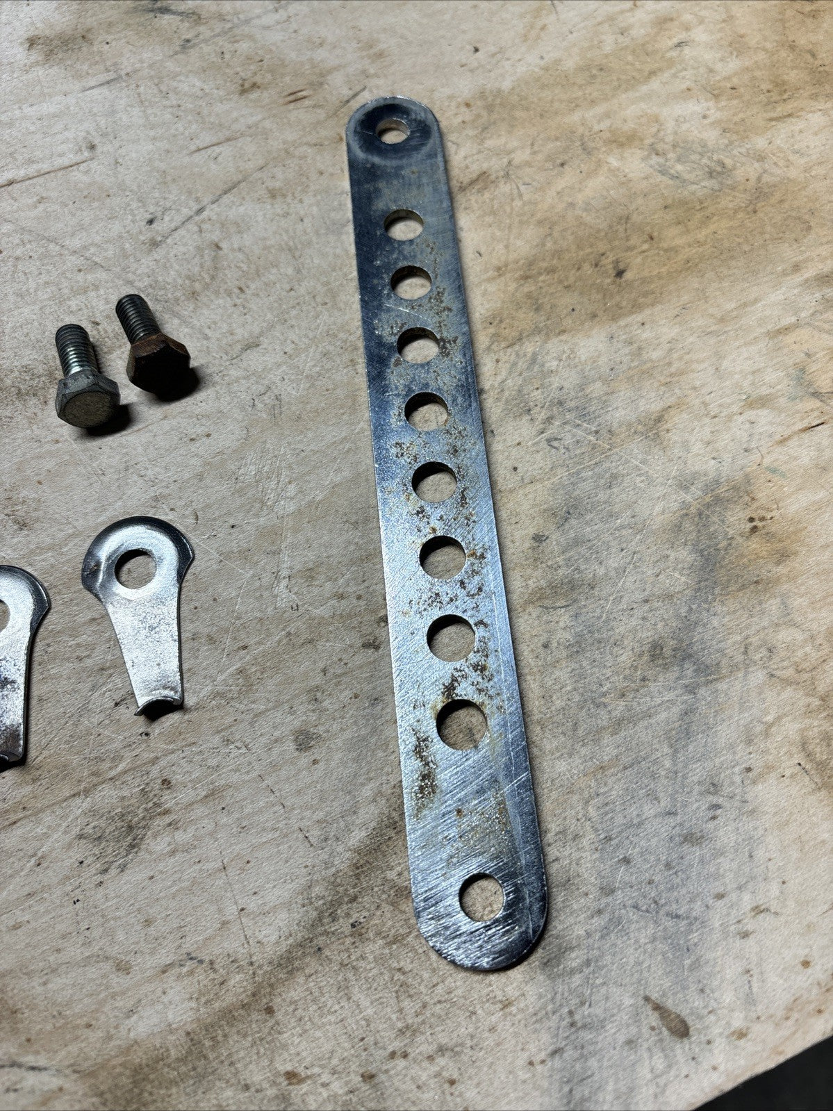 1974 Kawasaki F7 175 Enduro Front Brake Bar Stay Torque Arm