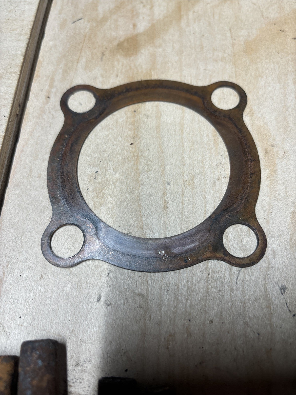 1974 Kawasaki F7 175 Enduro Cylinder Head With Head Gasket And Bolts