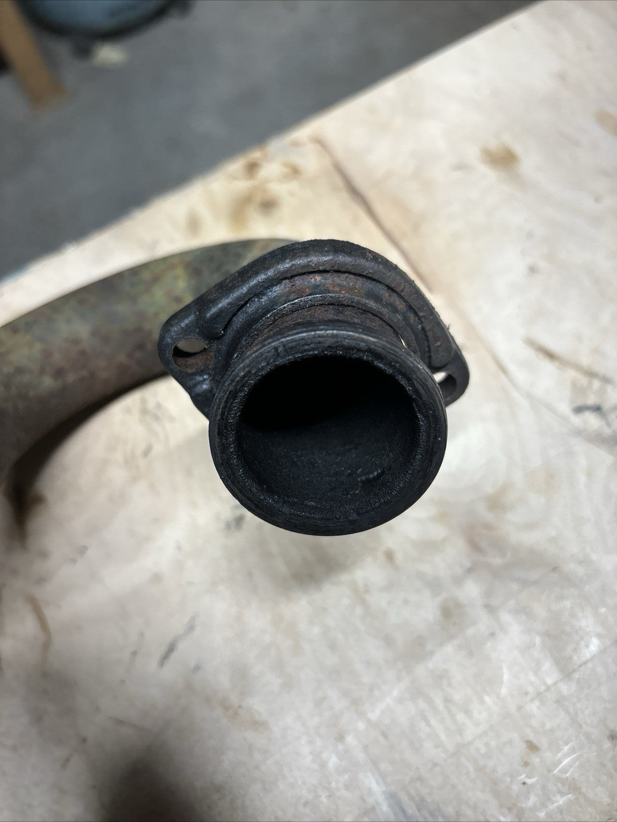 1974 Kawasaki F7 175 Enduro Exhaust Pipe Muffler Header OEM Vintage