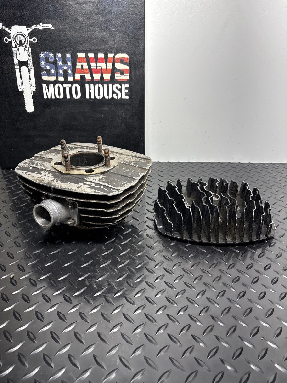 Montesa Cappra 250 Cylinder Barrel Head Top End OEM 70.25mm 2.766” Bore