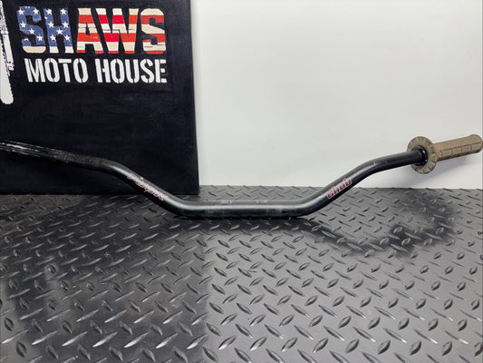 Tusk Chub 1 1/8" Aluminum Handlebars Cr High Bend Black Dirt Bike MX Handlebar