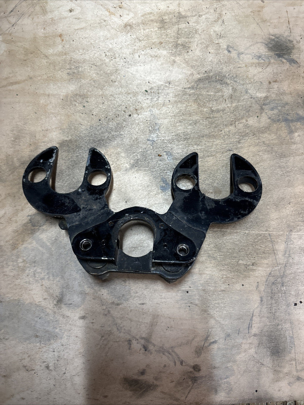 1974 Kawasaki F7 175 Enduro Gauge Cluster Bracket Mounting Speedometer Tach
