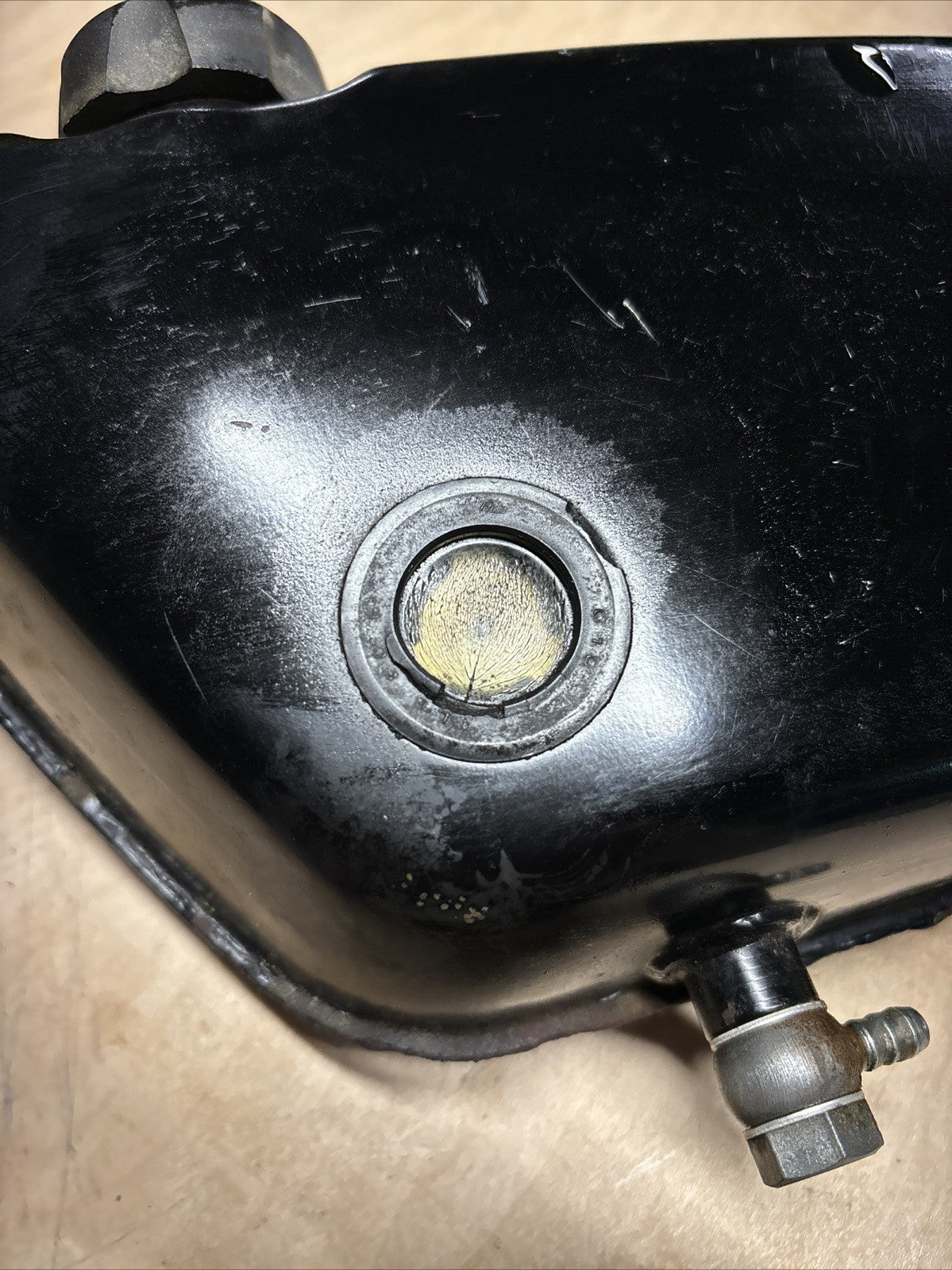 1974 Kawasaki F7 Enduro 175 Oil Reservoir Tank OEM 2 Stroke Oil Tank