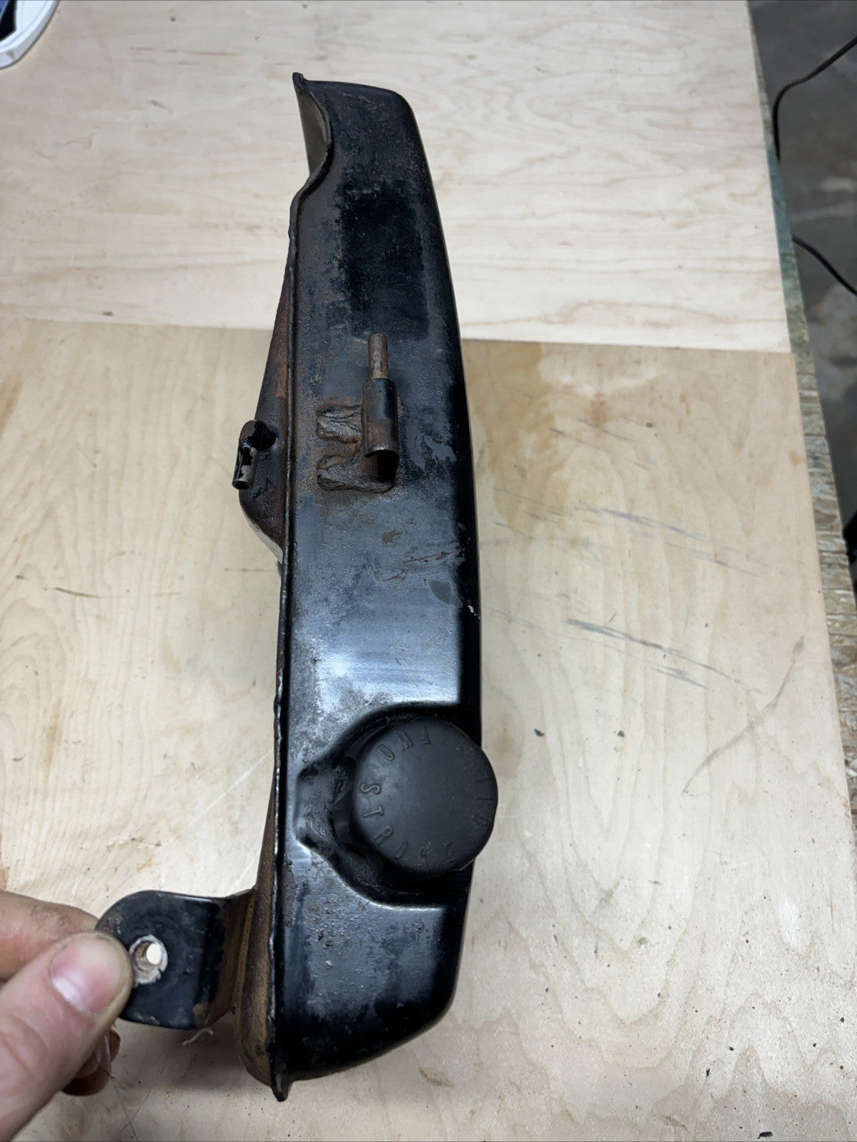 1974 Kawasaki F7 Enduro 175 Oil Reservoir Tank OEM 2 Stroke Oil Tank