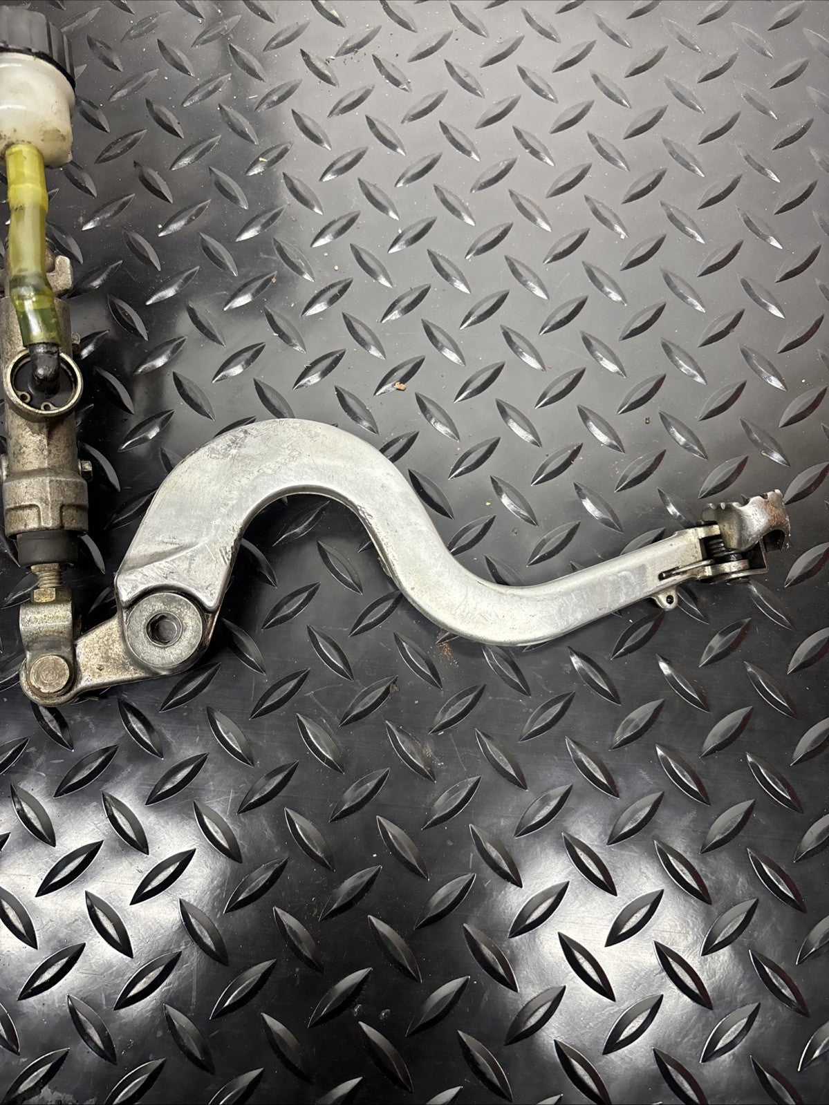 1994 Kawasaki KX125 Rear Brake Caliper Master Cylinder Lever Bracket Pads