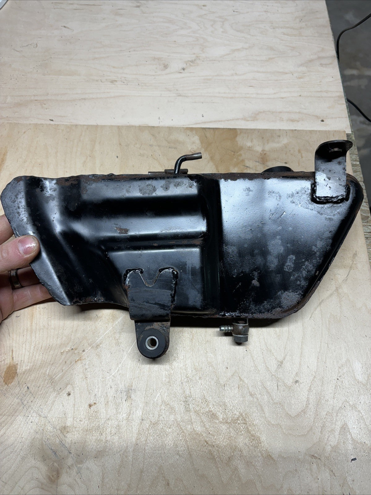 1974 Kawasaki F7 Enduro 175 Oil Reservoir Tank OEM 2 Stroke Oil Tank