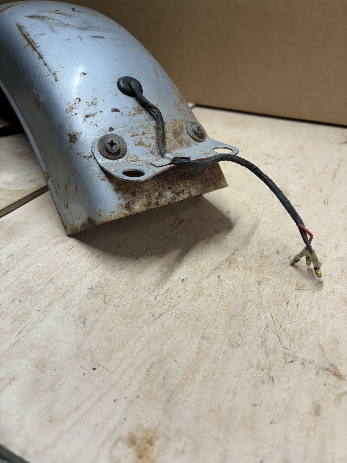 1974 Kawasaki F7 175 Enduro Rear Fender OEM