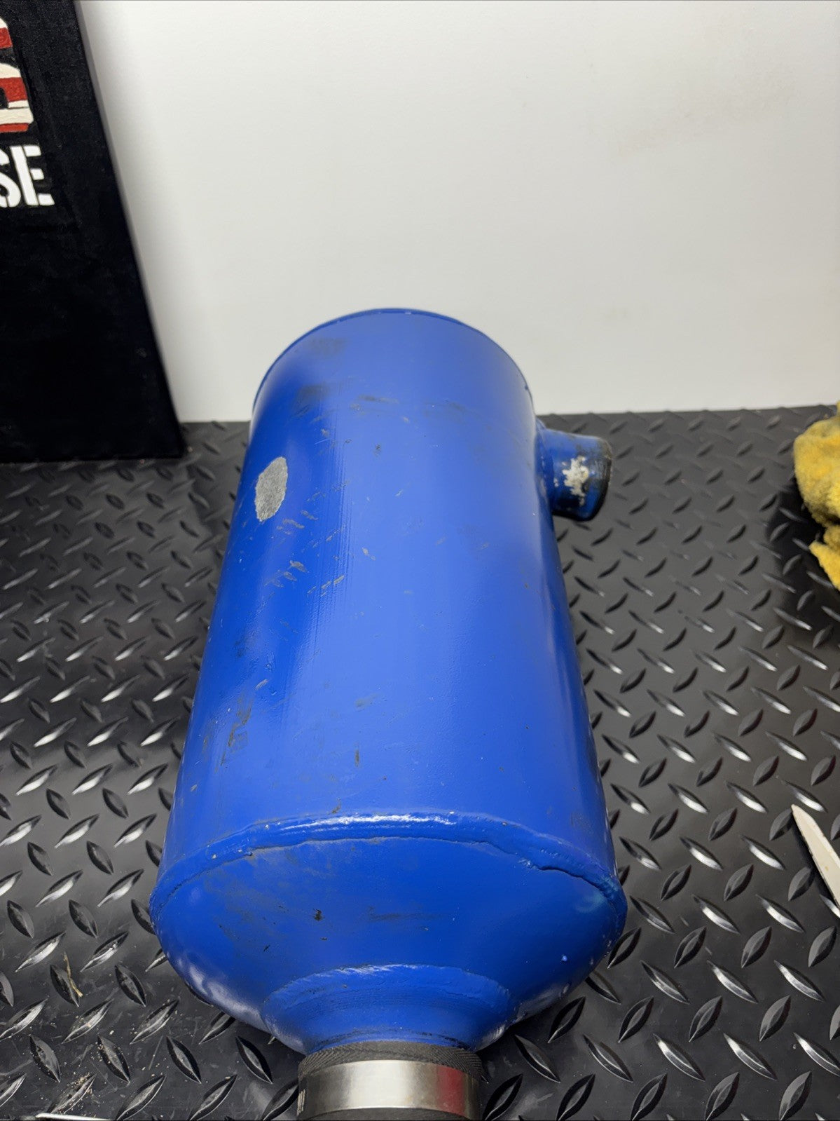 1989 Seadoo SP 587 Muffler Silencer Water Box Blue OEM