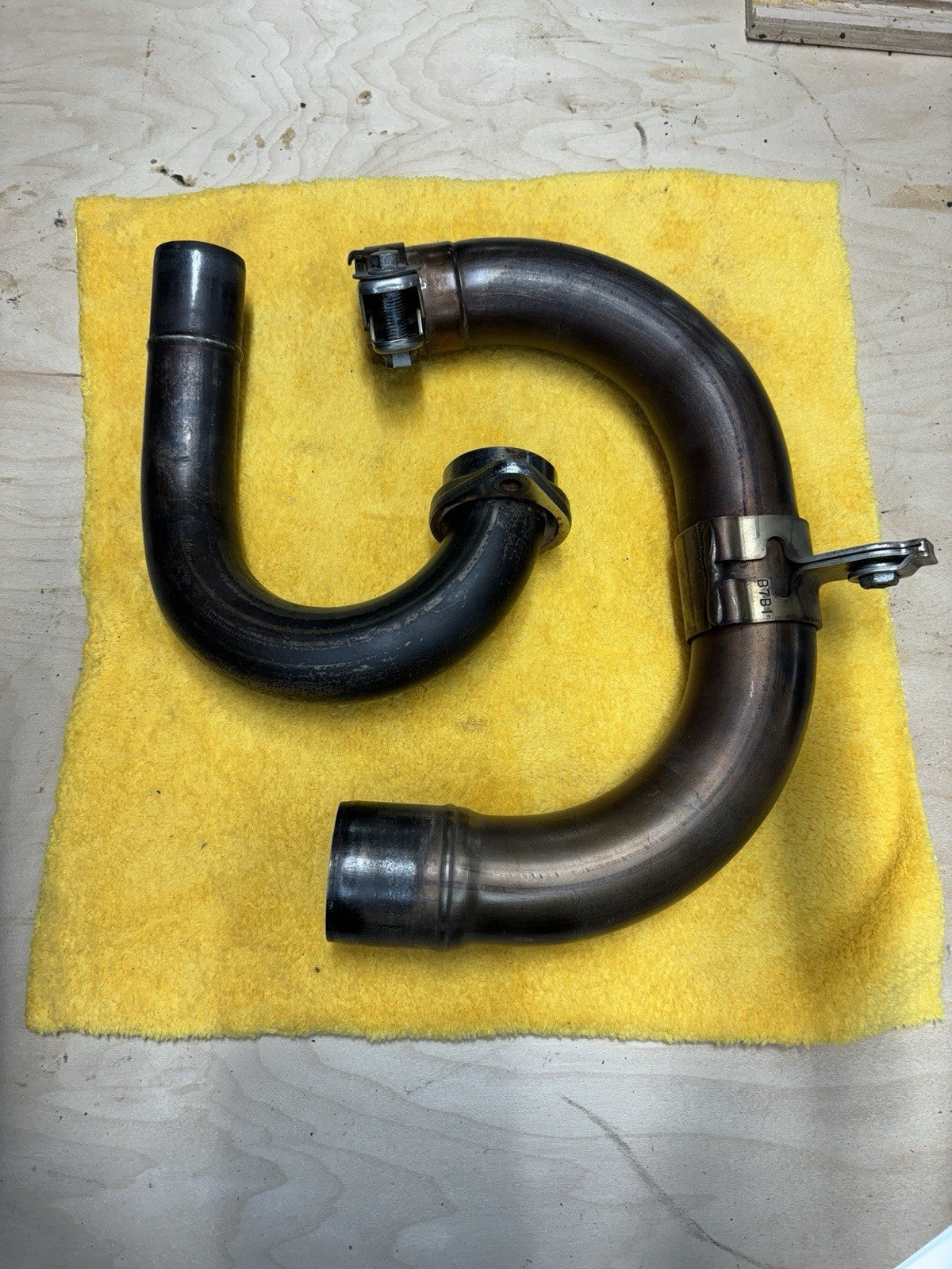 2020 YAMAHA 19-23 YZ250F YZ250FX OEM EXHAUST PIPE CHAMBER HEADER