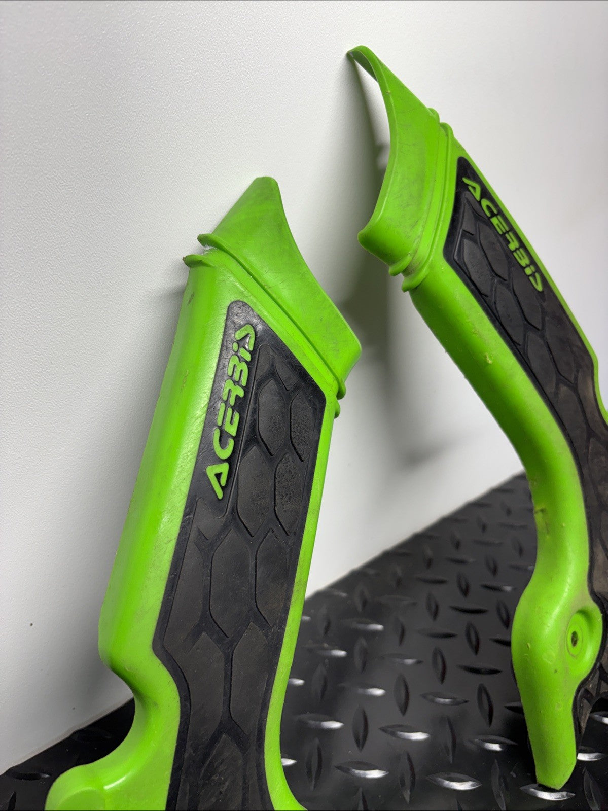 Acerbis X-Grip Frame Guards Green Kawasaki KX450 19-23 KX250 21-23 2742601089