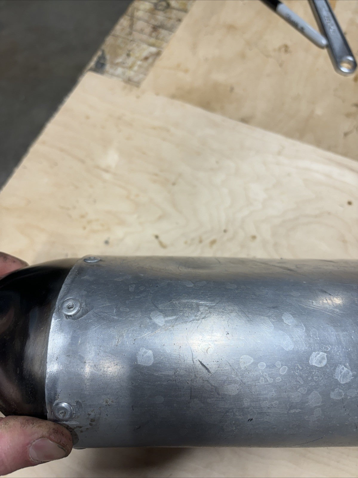 2020 Yamaha YZ250F OEM Exhaust Muffler Pipe B7B1475010