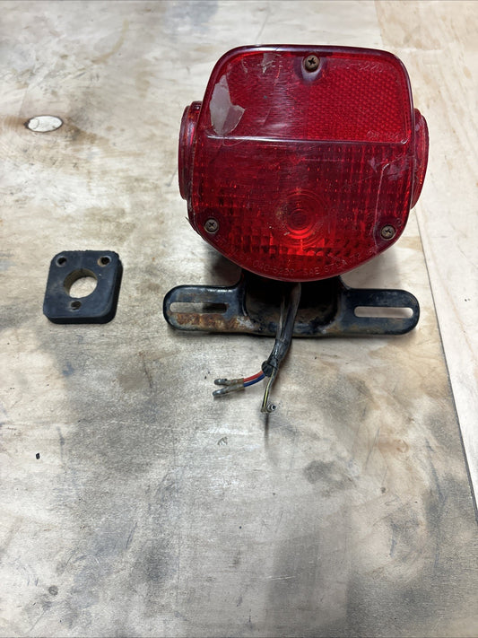1974 Kawasaki F7 175 Enduro Rear Fender Taillight Assembly Mounting Bracket OEM