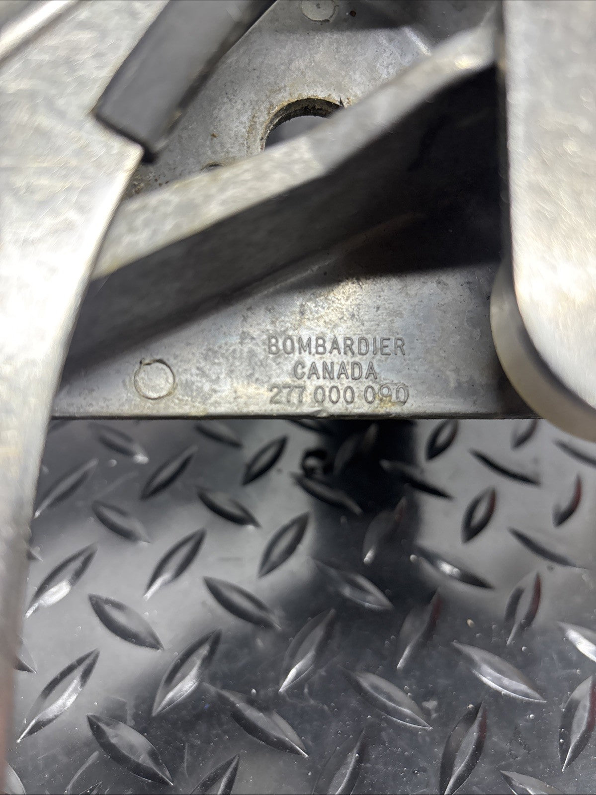 1989 Seadoo SP 587 Steering Column Stem Rack  Sea Doo