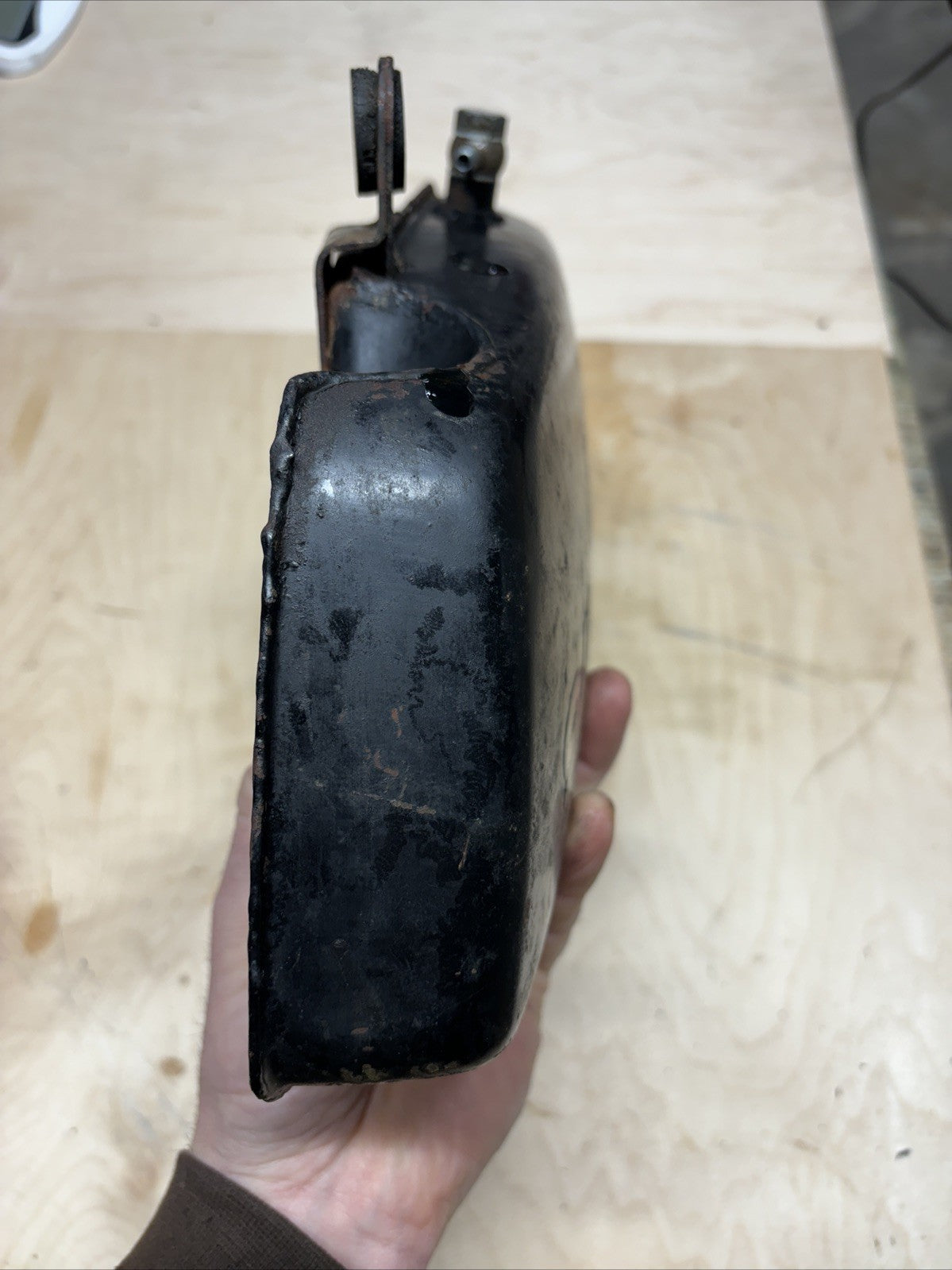1974 Kawasaki F7 Enduro 175 Oil Reservoir Tank OEM 2 Stroke Oil Tank