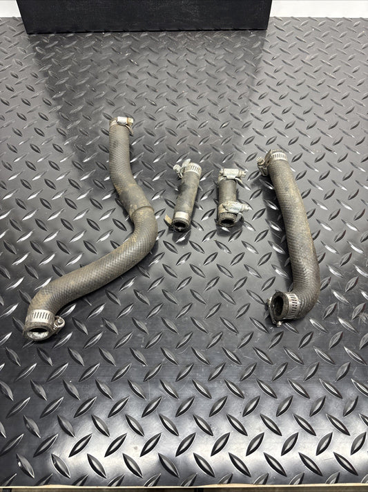 1994 KX125 Radiator Hoses OEM Black Coolant Pipes Hose Clamps Kawasaki KX