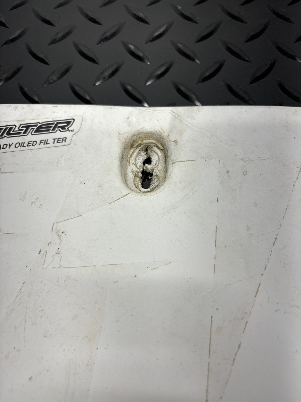 1994 Kawasaki KX125 Front Number Plate Kx 125