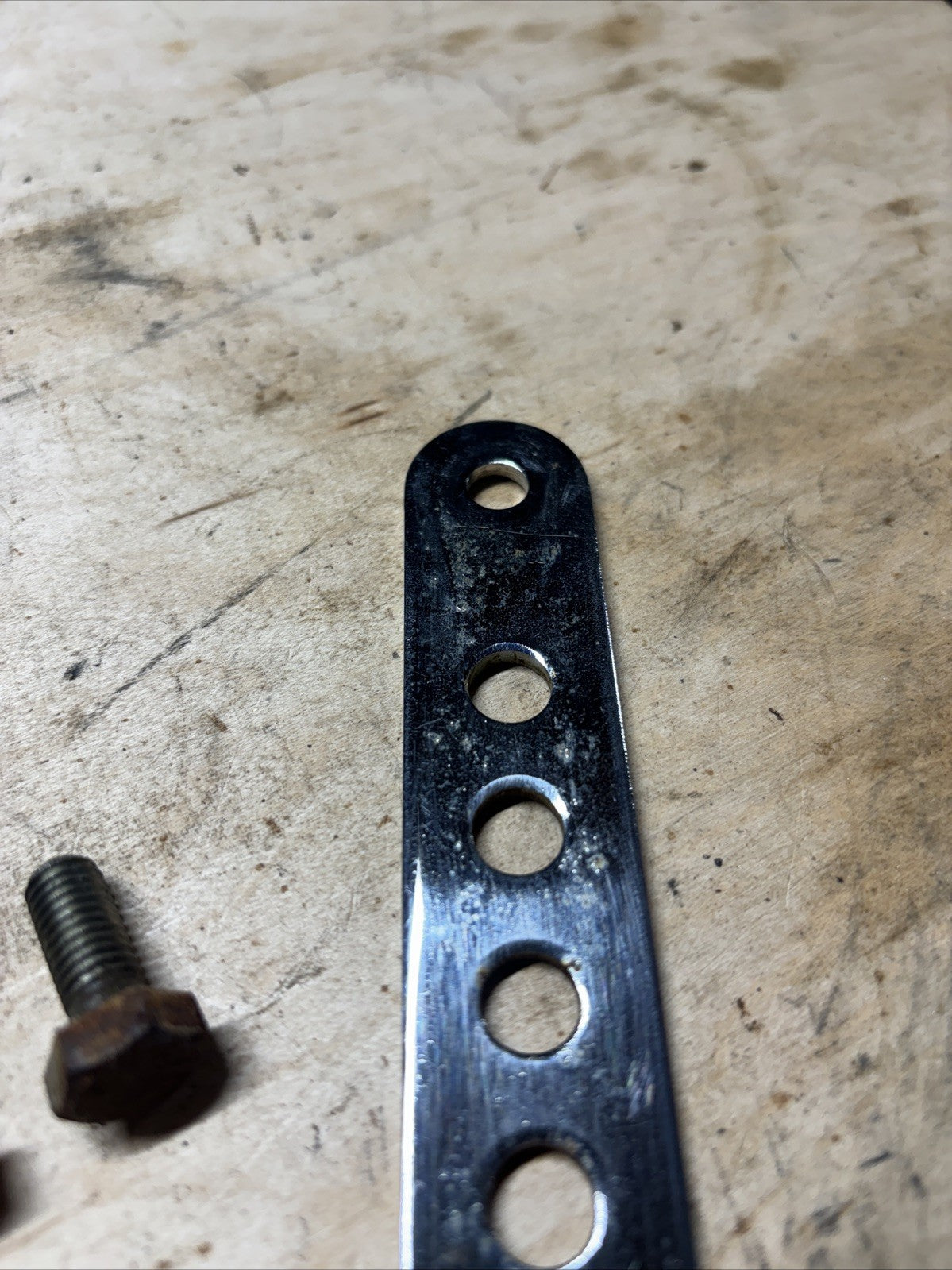 1974 Kawasaki F7 175 Enduro Front Brake Bar Stay Torque Arm