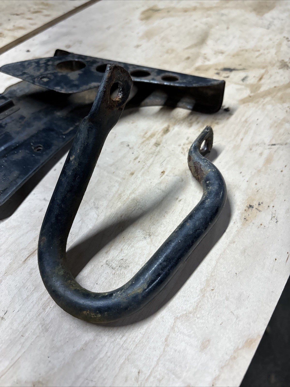 1974 Kawasaki F7 175 Enduro Chain Guard And Guard Hoop