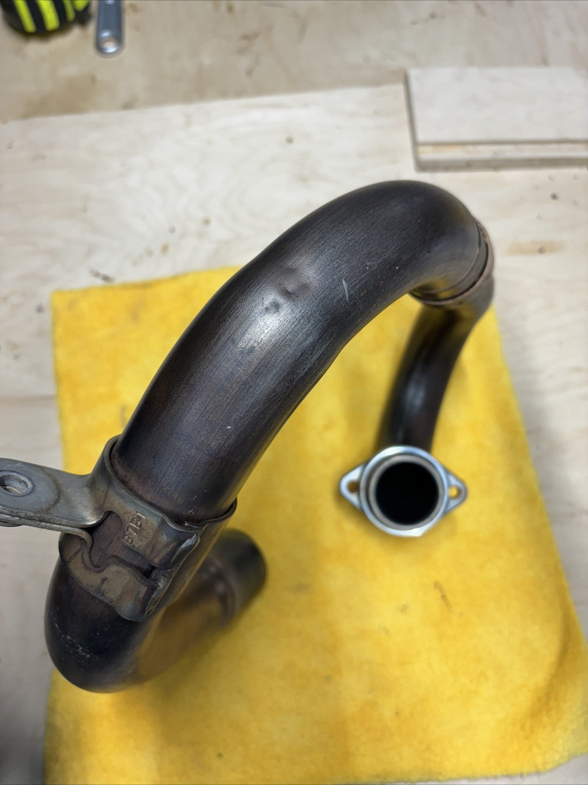 2020 YAMAHA 19-23 YZ250F YZ250FX OEM EXHAUST PIPE CHAMBER HEADER
