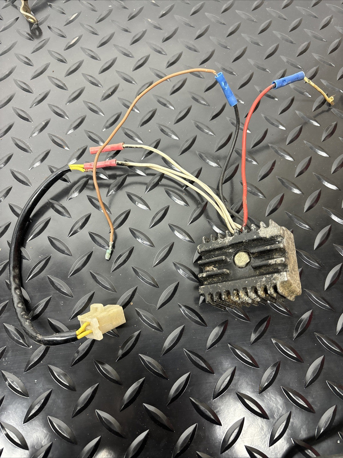 1976 Kawasaki KZ400 Main Wiring Harness OEM Cdi Rectifier Fuse Box Solenoid