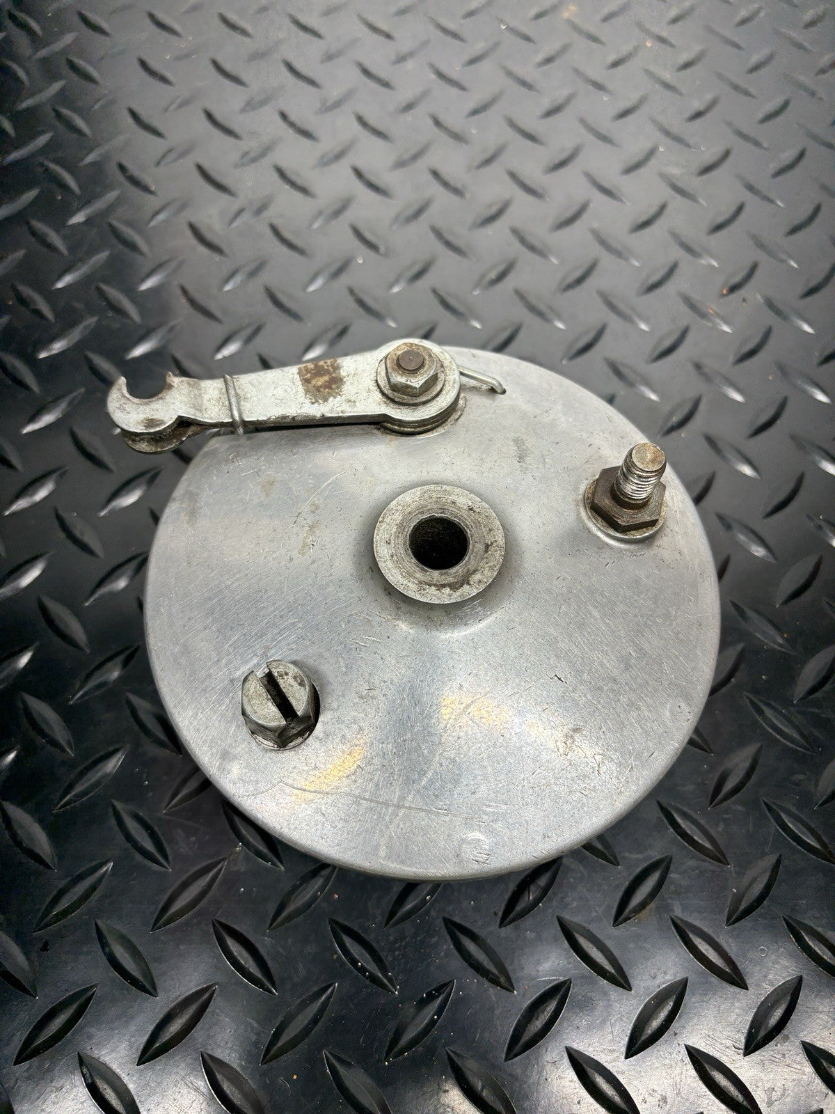 70s Montesa Cappra Enduro Cota 125 250 360 Front Brake Plate Hub Assembly Pads