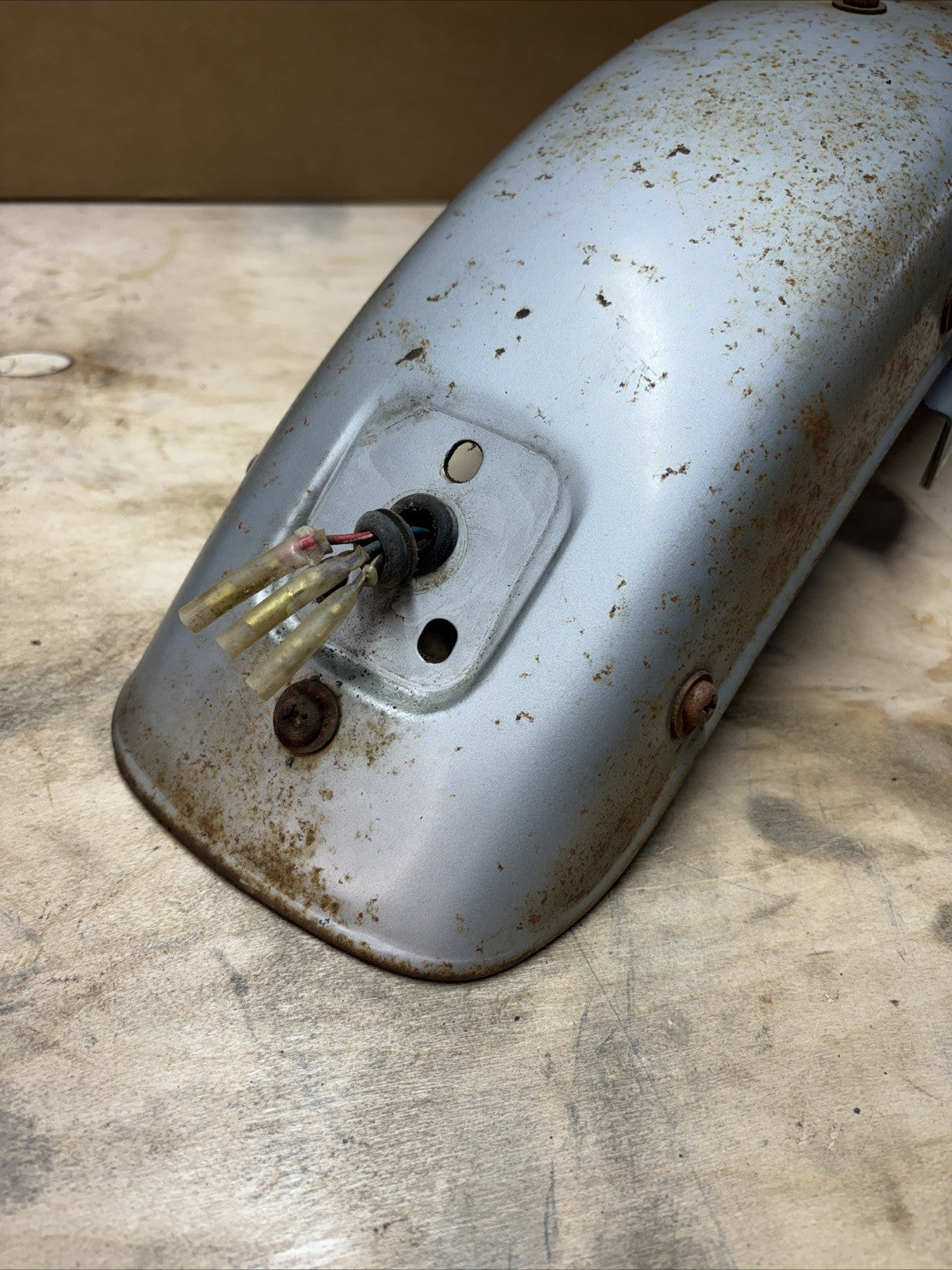 1974 Kawasaki F7 175 Enduro Rear Fender OEM