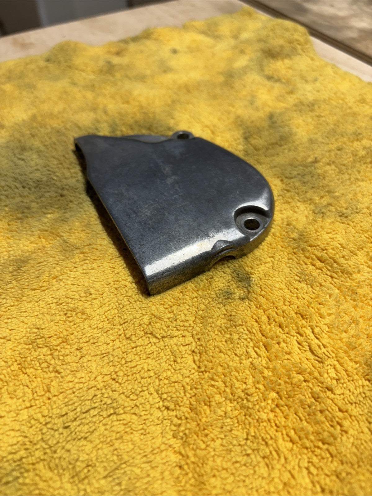 1974 Kawasaki F7 175 Enduro Engine Oil Pump Case Cover