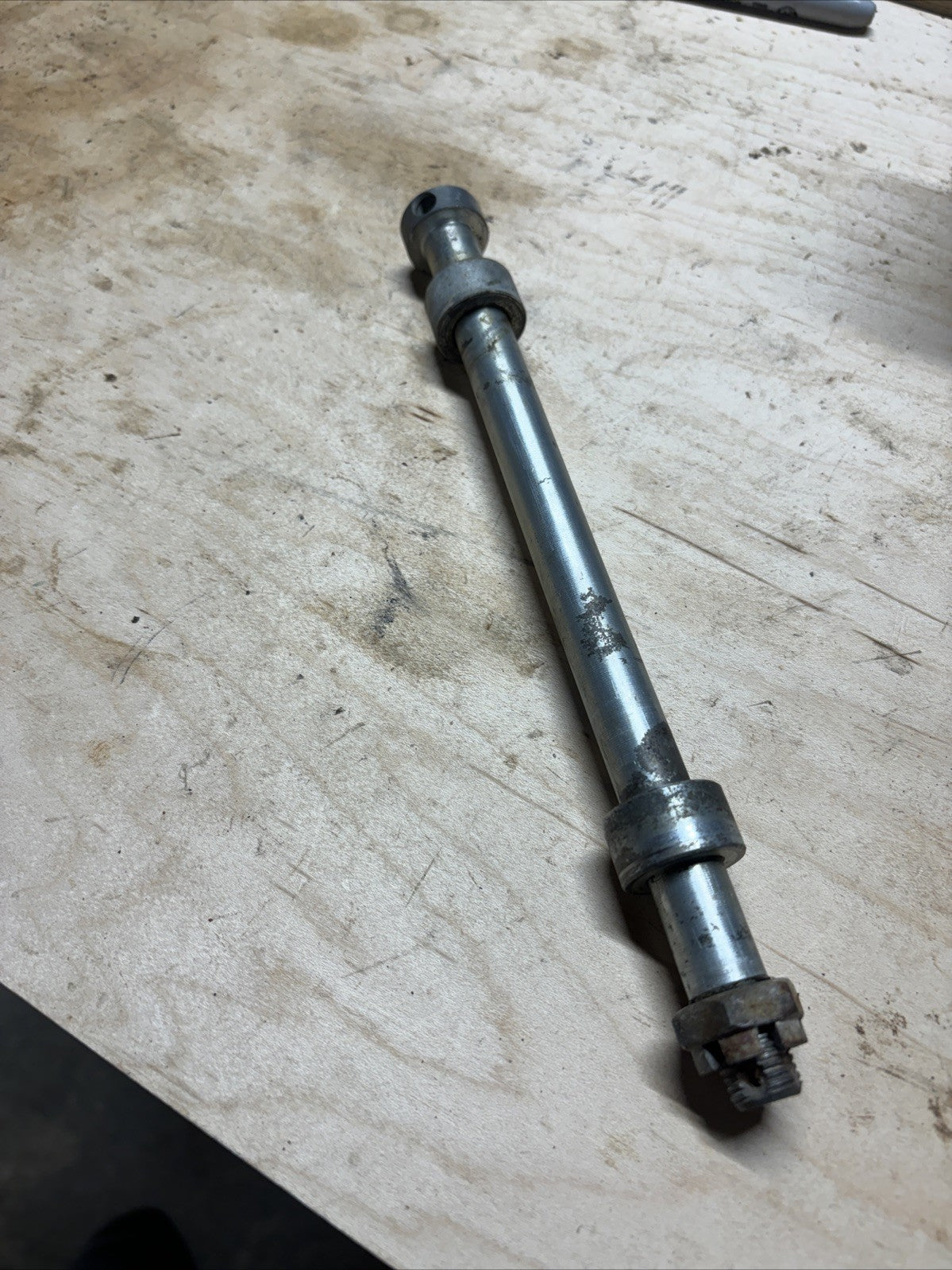 1974 Kawasaki F7 175 Enduro Rear Axle Bolt Spacers
