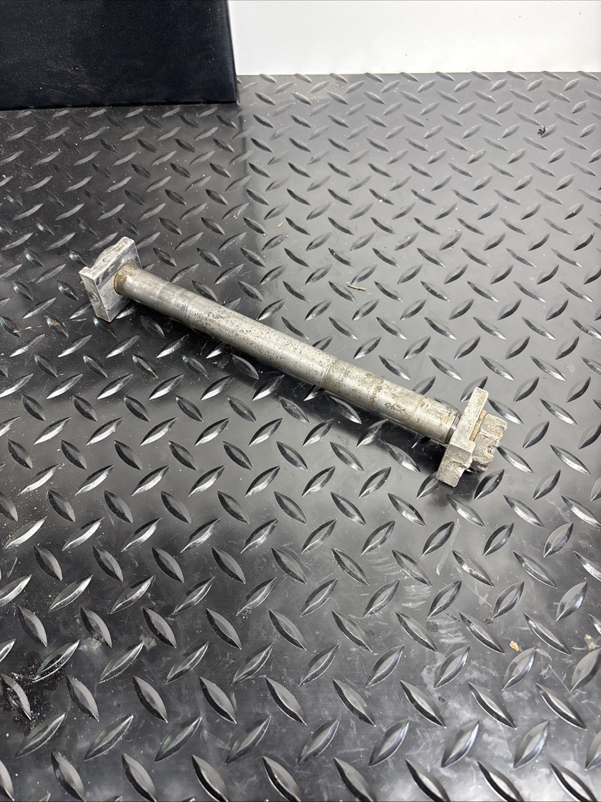 94 - 97 1994 KAWASAKI KX125 KX 125 Rear Axle  Shaft Swingarm Bolt And Blocks OEM