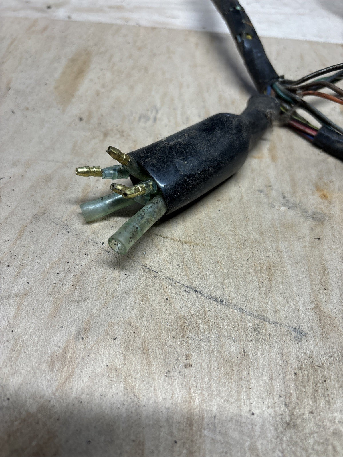 1974 Kawasaki F7 175 Enduro Main Wiring Harness Electrical System Loom