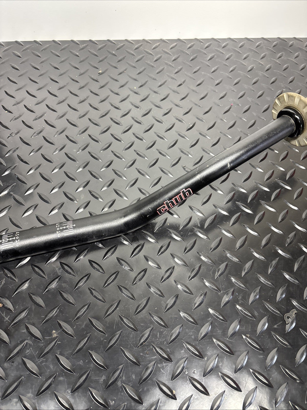 Tusk Chub 1 1/8" Aluminum Handlebars Cr High Bend Black Dirt Bike MX Handlebar