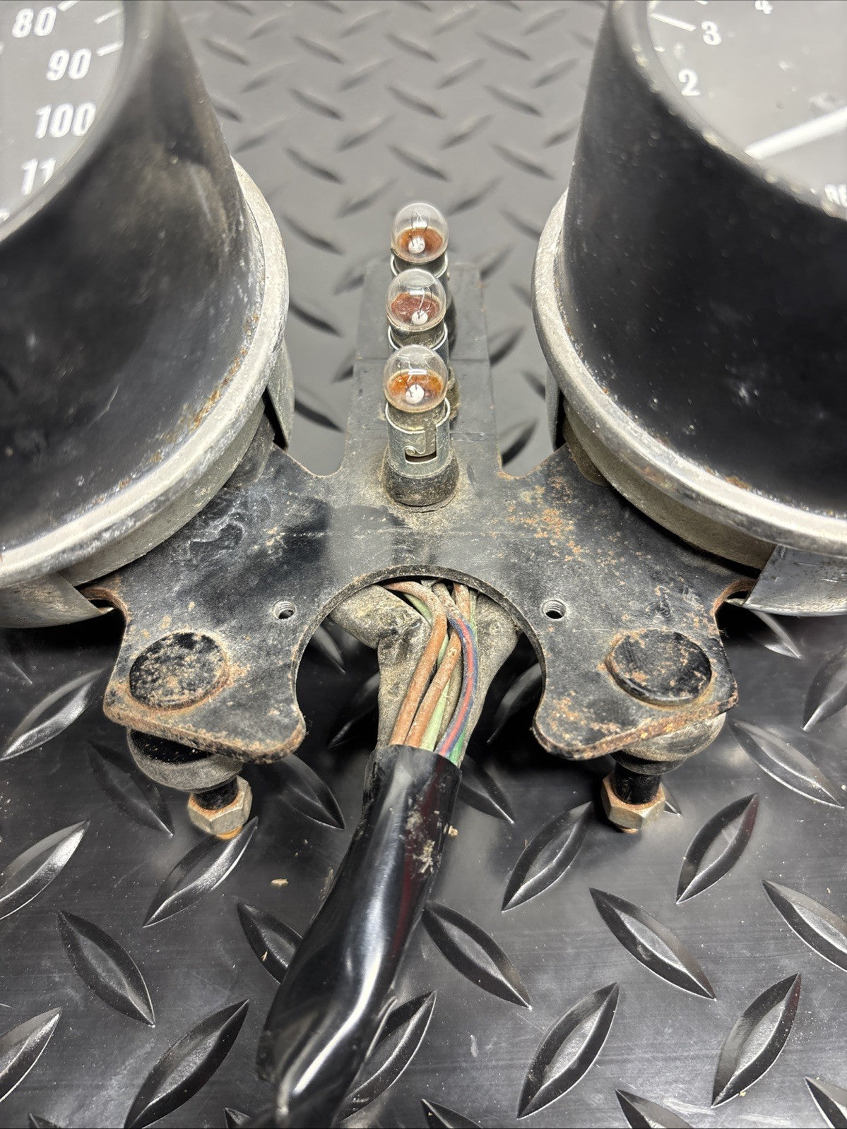 1976 Kawasaki KZ400 Speedometer Tachometer Instrument Gauge Gauges Kz 400