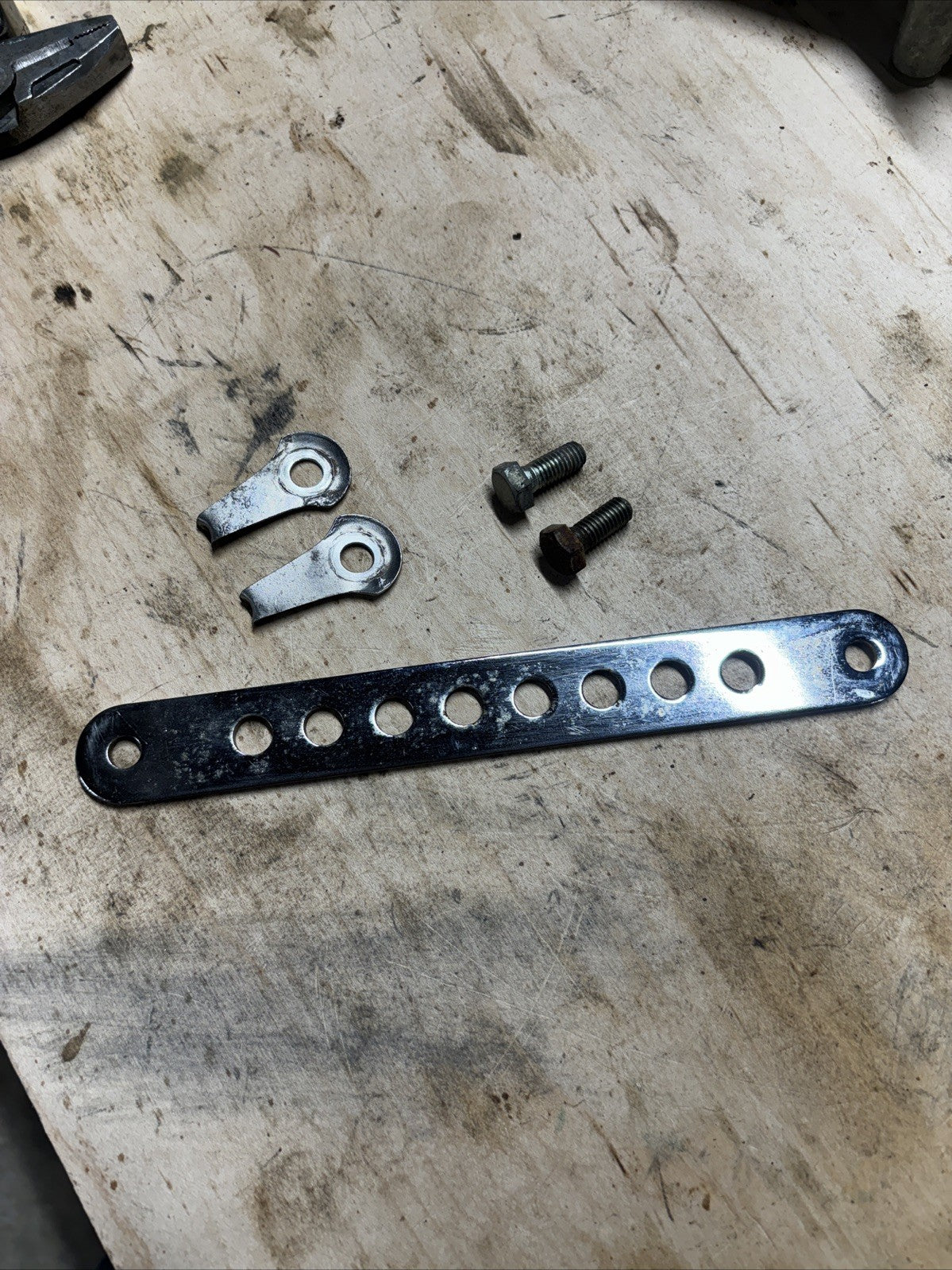 1974 Kawasaki F7 175 Enduro Front Brake Bar Stay Torque Arm