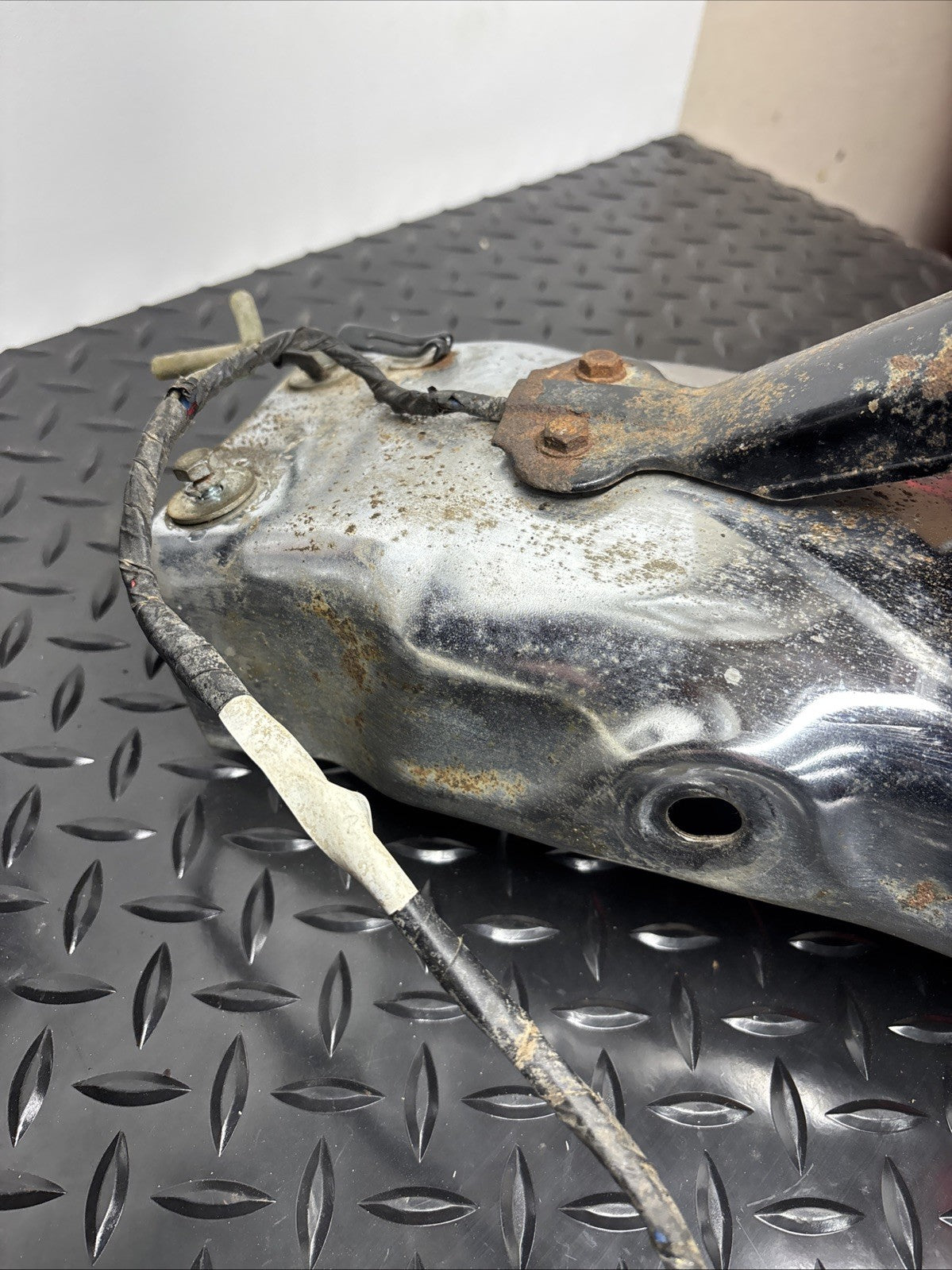 1976 Kawasaki KZ400 Rear Fender Tail Brake Light Assembly