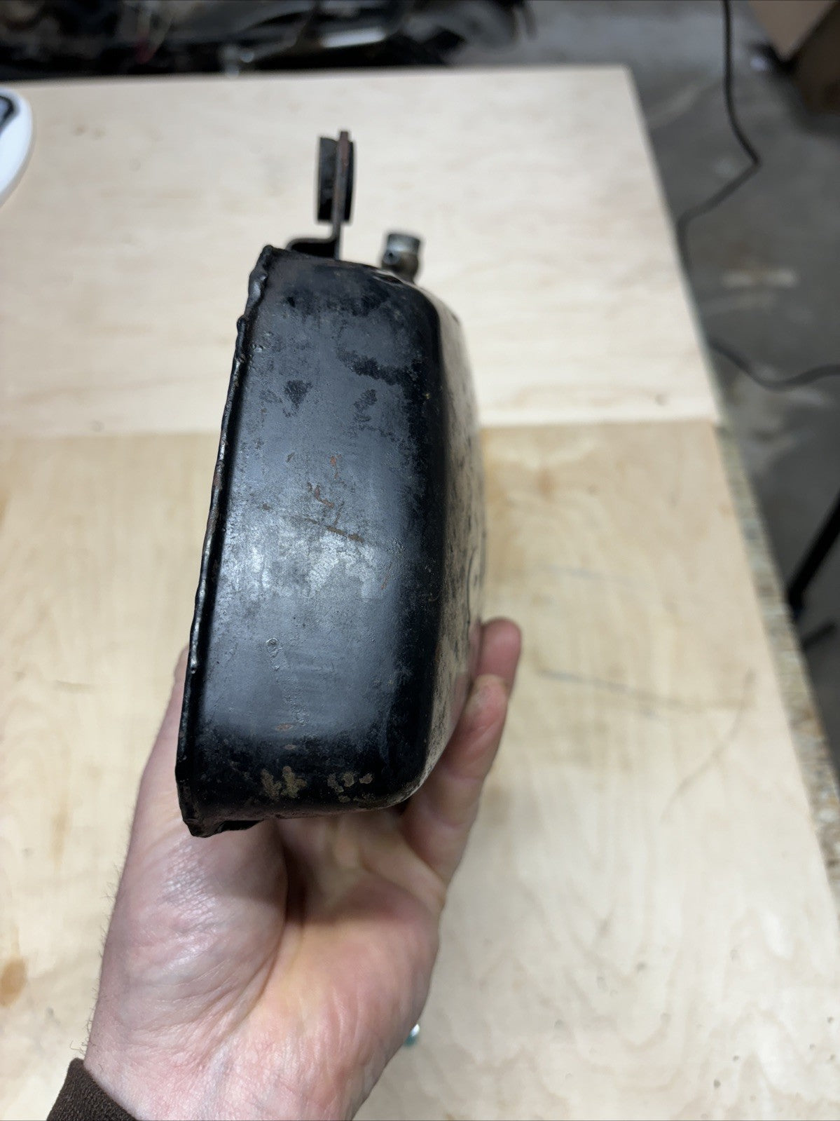 1974 Kawasaki F7 Enduro 175 Oil Reservoir Tank OEM 2 Stroke Oil Tank