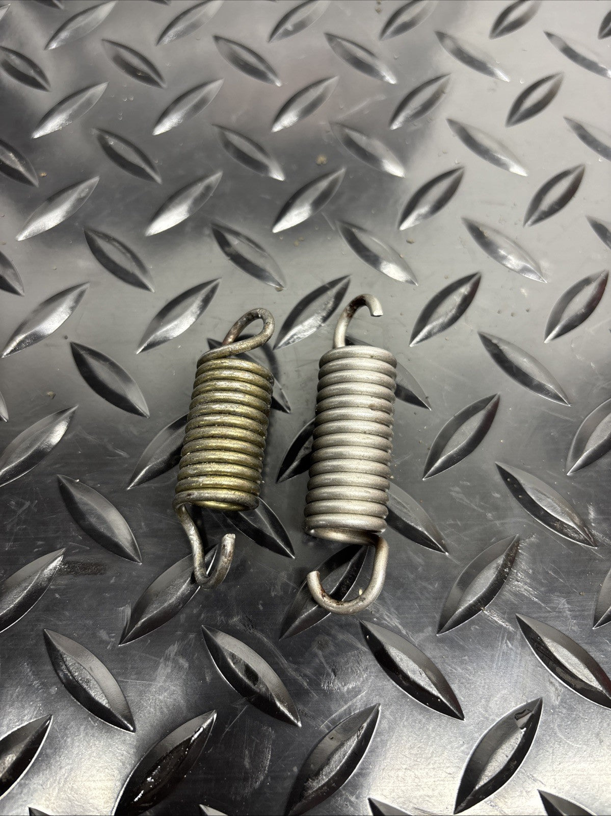 1994 Kawasaki KX125 Exhaust Header Head Pipe Expansion Chamber Springs