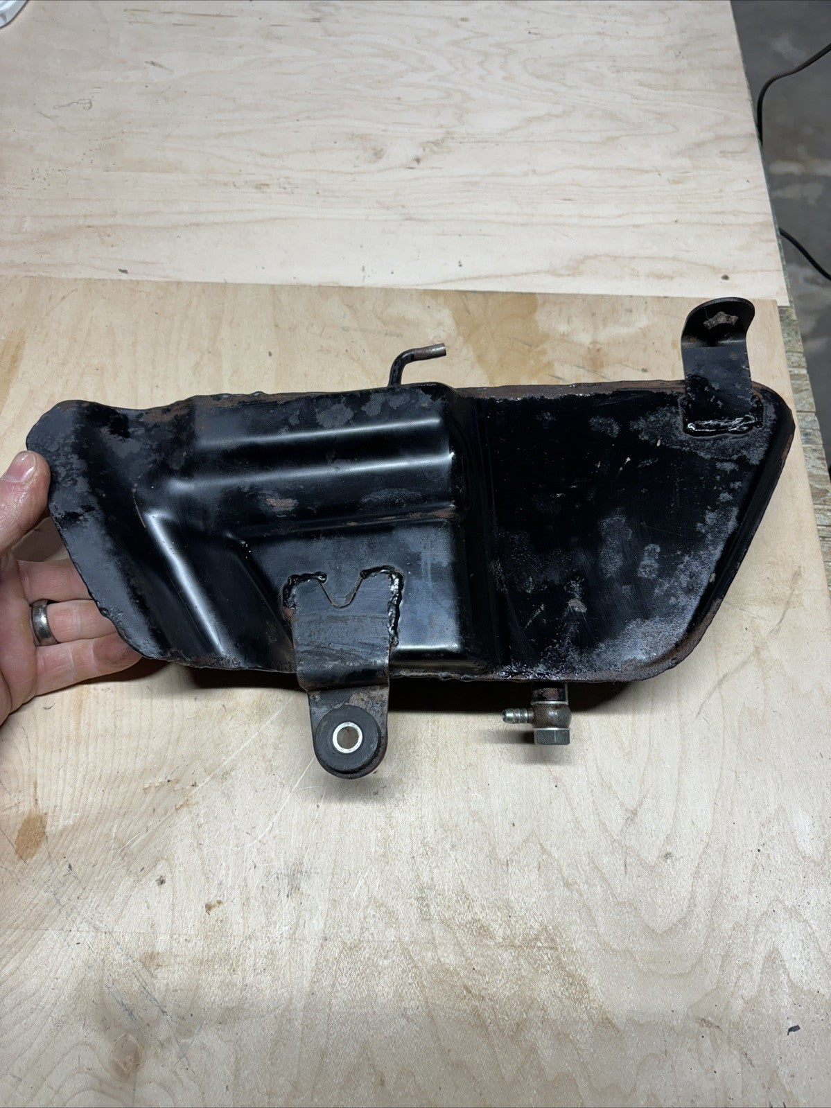 1974 Kawasaki F7 Enduro 175 Oil Reservoir Tank OEM 2 Stroke Oil Tank