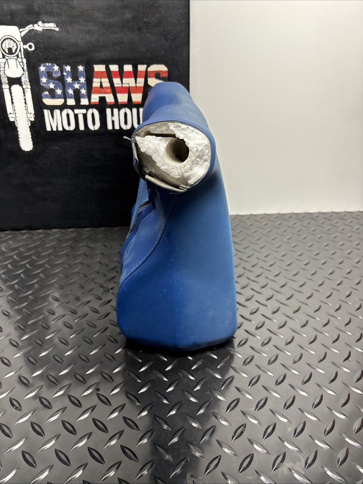 89 SEADOO SP 587 Handle Bar Cover Pad With Foam Blue