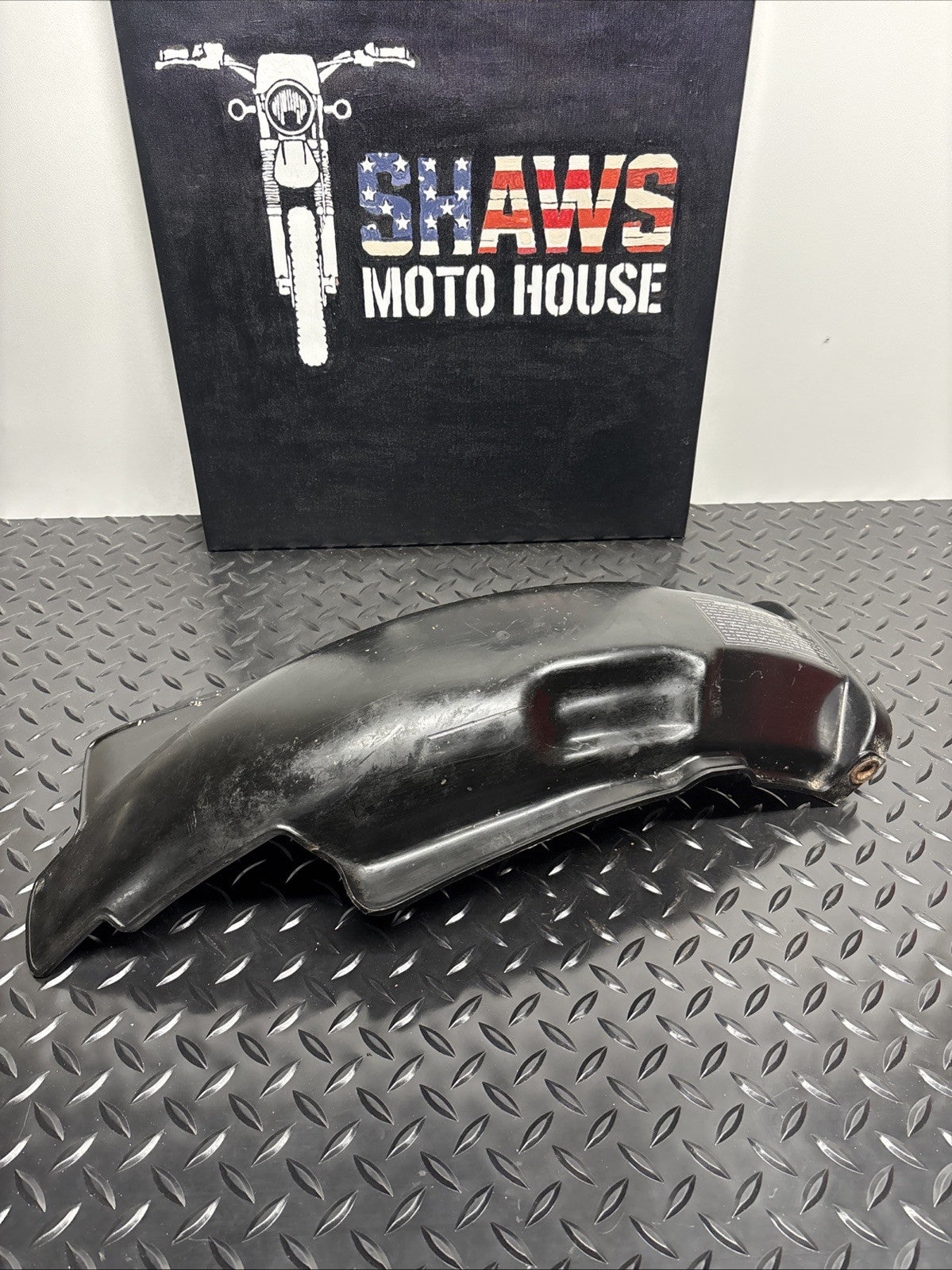 1976 Kawasaki KZ 400 Rear Sub Inner Plastic Fender