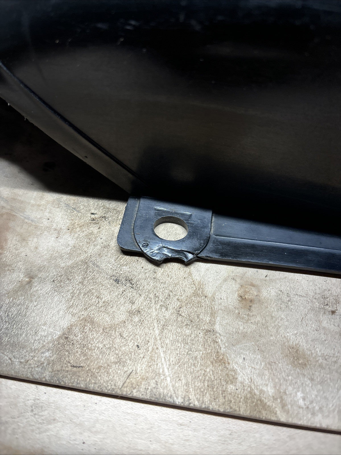 1974 KAWASAKI F7 175 ENDURO REAR INNER FENDER MUD SPLASH GUARD