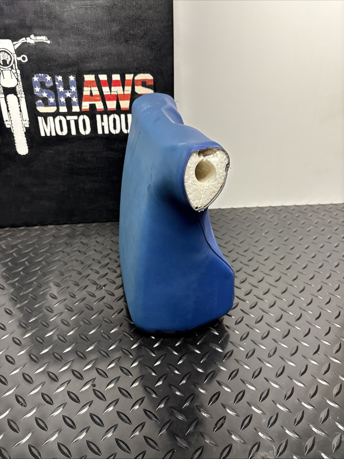 89 SEADOO SP 587 Handle Bar Cover Pad With Foam Blue