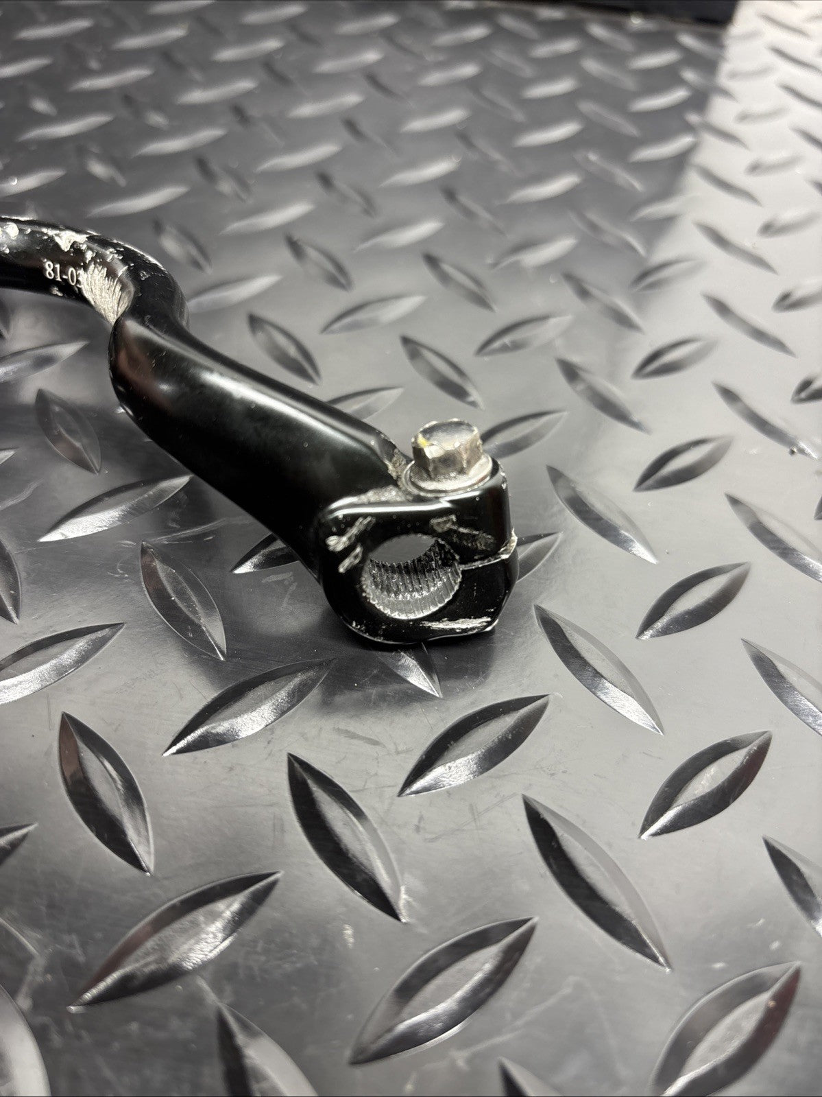 Moose Aluminum Folding Shift Lever Green for Kawasaki KX125 1994