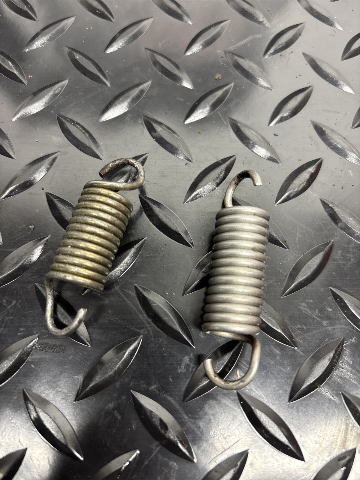1994 Kawasaki KX125 Exhaust Header Head Pipe Expansion Chamber Springs
