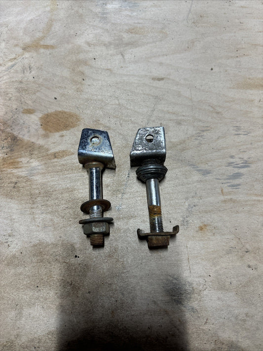 1974 Kawasaki F7 175 Enduro Rear Passenger Foot Pegs Foot Reats Mounts Vintage