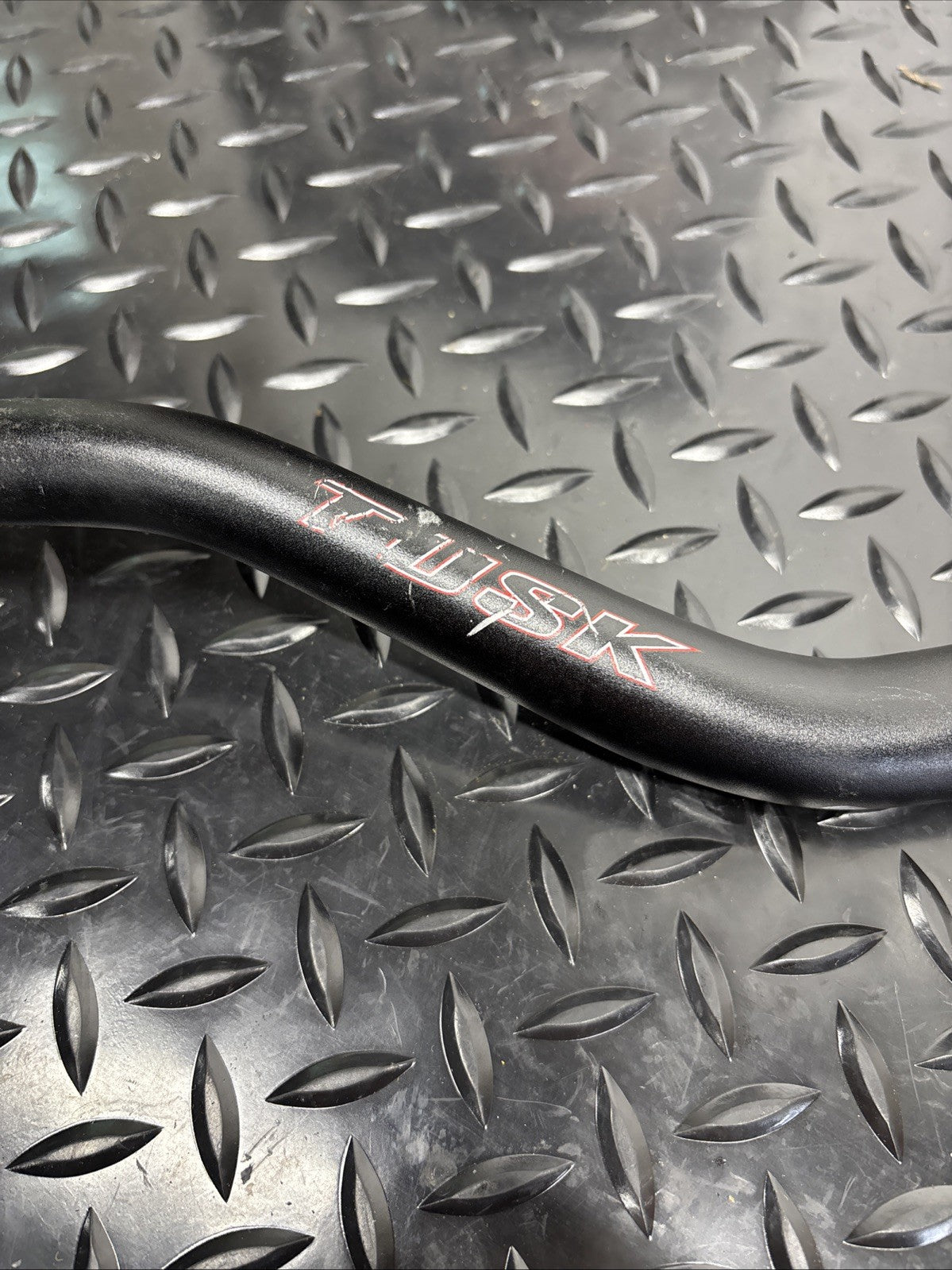 Tusk Chub 1 1/8" Aluminum Handlebars Cr High Bend Black Dirt Bike MX Handlebar