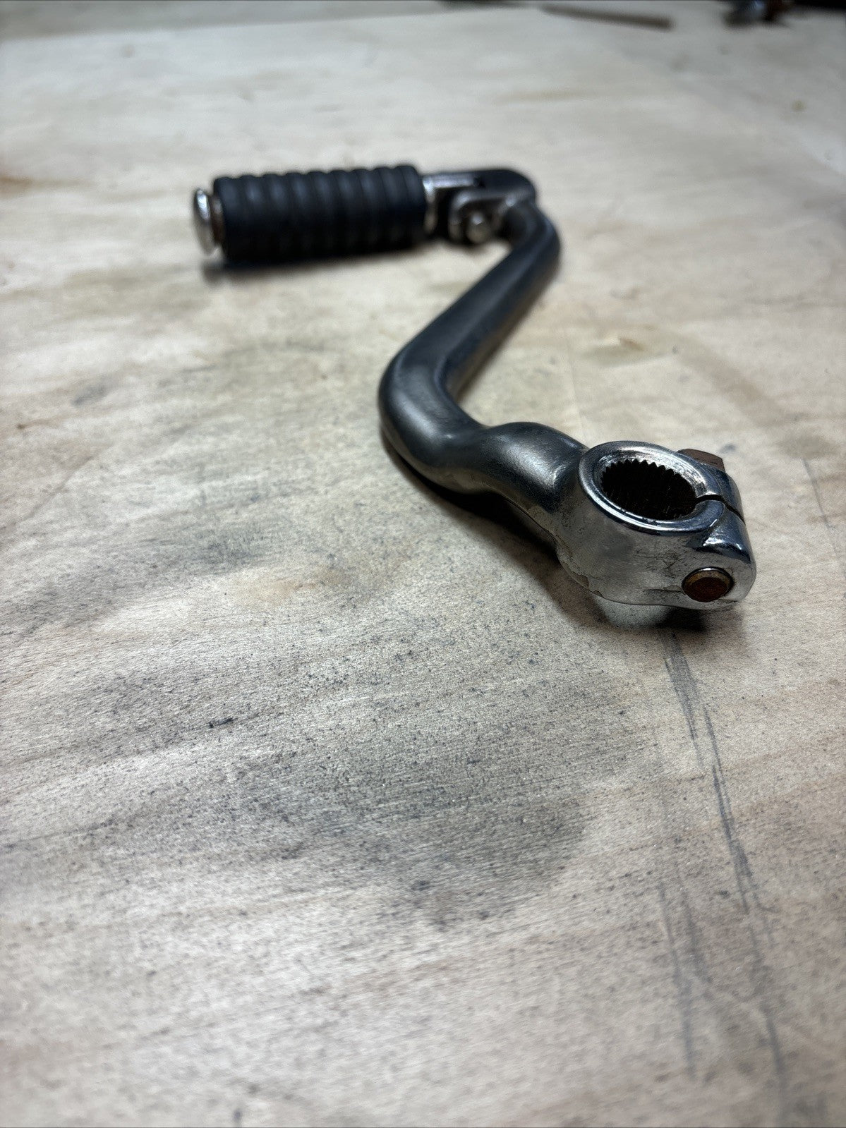 1974 Kawasaki F7 175 Enduro Kick Start Lever Kicker Arm Vintage OEM